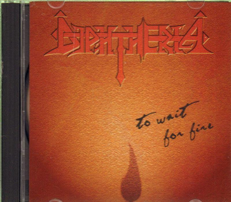 Diphtheria-To Wait For Fire-CD Album-New