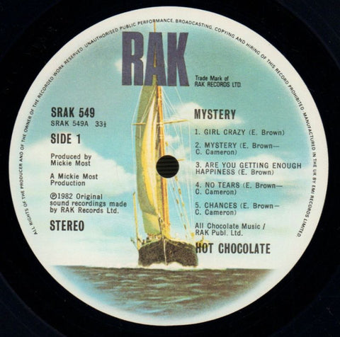 Mystery-RAK-Vinyl LP-VG/VG