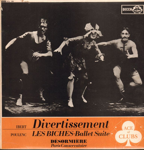 Ibert/Poulenc-Divertissement-Decca (Ace Of Clubs)-Vinyl LP-VG/VG
