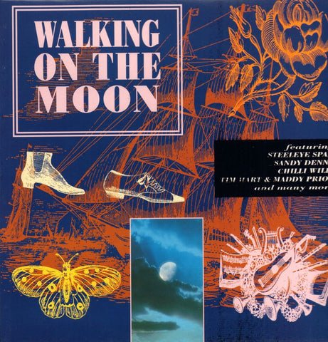 Tim Hart/Steeyleye Span/Ian Matthews/Sandy Denny-Walking On The Moon-Mooncrest-Vinyl LP-M/M