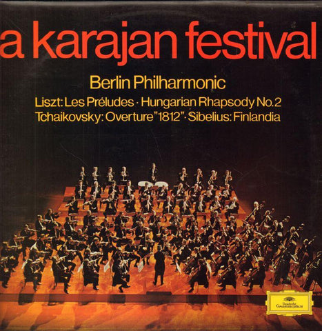 Karajan-A Karajan Festival-Deutsche Grammophon-Vinyl LP