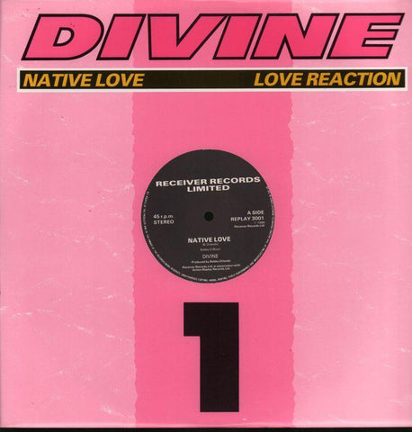Divine-Native Love / Love Reaction-Replay-12" Vinyl