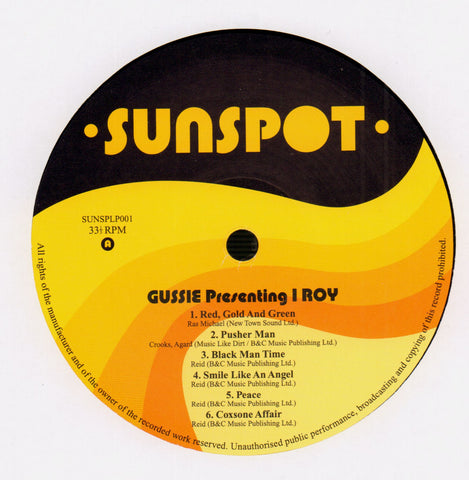 Gussie Presenting Iroy-Sunspot-Vinyl LP