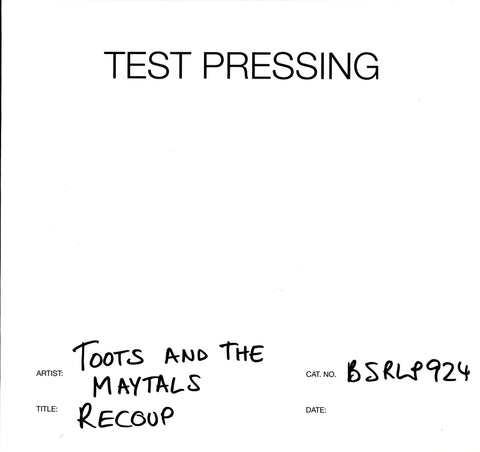 Recoup-Burning Sounds-Vinyl LP Test Pressing-M/M