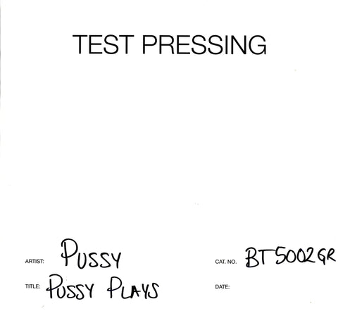 Pussy Plays-Morgan Blue Town-Vinyl LP Test Pressing-M/M