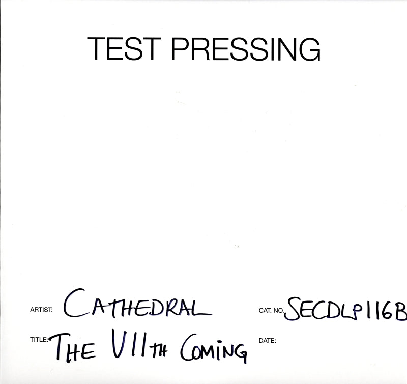 The VIIth Coming-Secret-2x12" Vinyl LP Test Pressing-M/M