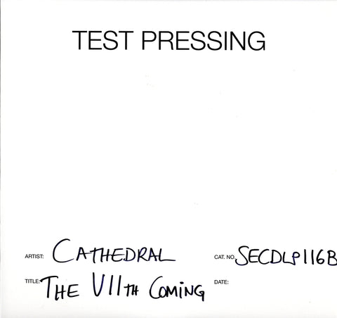 The VIIth Coming-Secret-2x12" Vinyl LP Test Pressing-M/M