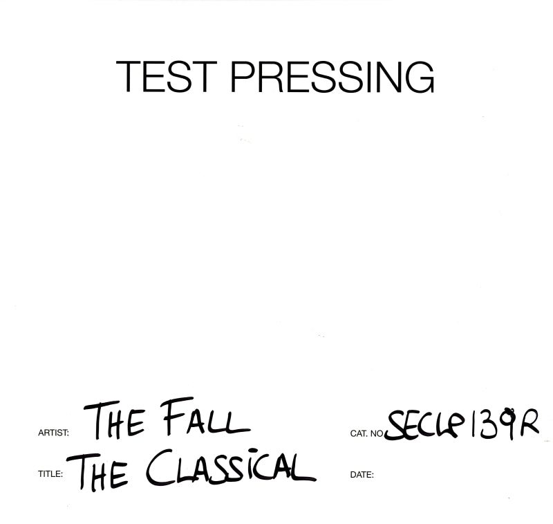 The Classical-Secret-Vinyl LP Test Pressing-M/M