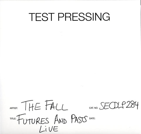 Futures And Pasts - Live-Secret-2x12" Vinyl LP Test Pressing-M/M