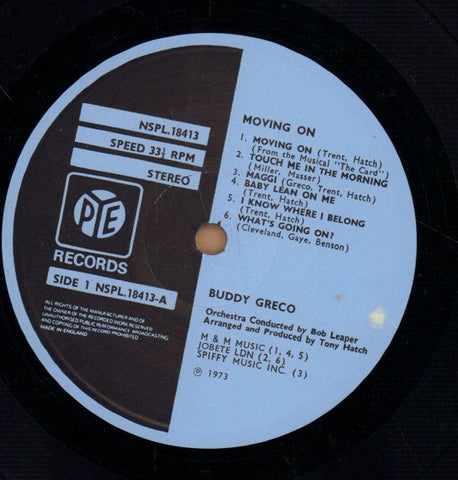 Movin' On-Pye-Vinyl LP-VG/VG