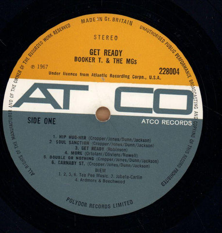 Get Ready-Atco-Vinyl LP-VG/VG