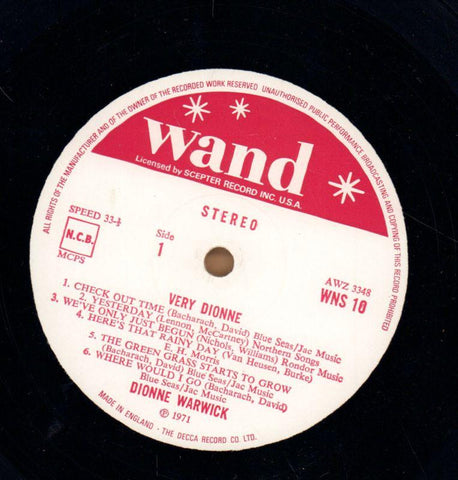 Very Dionne-Wand-Vinyl LP-VG/VG+