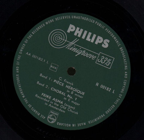 Three Chorals-Philips-Vinyl LP-VG/Ex