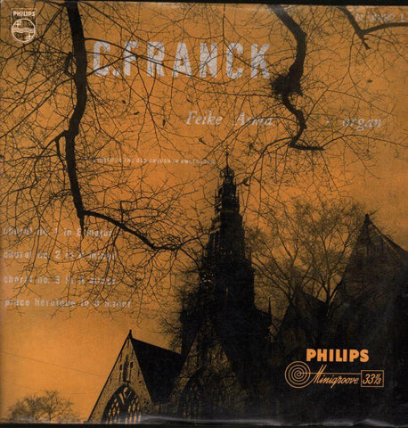 Franck & Debussy-Three Chorals-Philips-Vinyl LP-VG/Ex