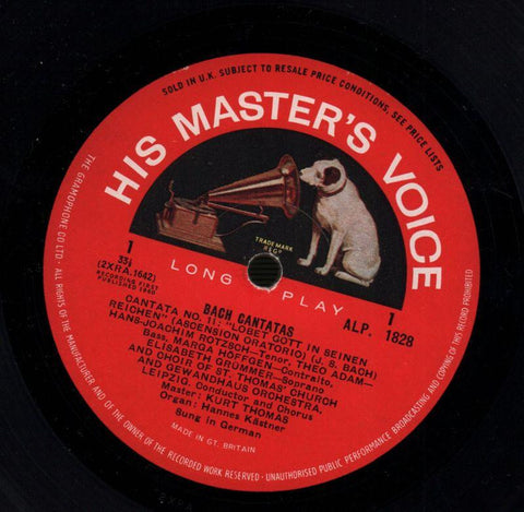 Cantata No.11-HMV-Vinyl LP-VG+/Ex
