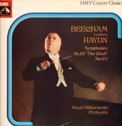Beecham-Conducts Haydn Symphony 101-HMV-Vinyl LP