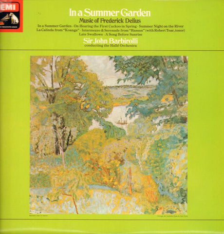 Delius-In A Summer Garden/ Sir John Barbirolli Conducting The Halle Orchestra-EMI-Vinyl LP