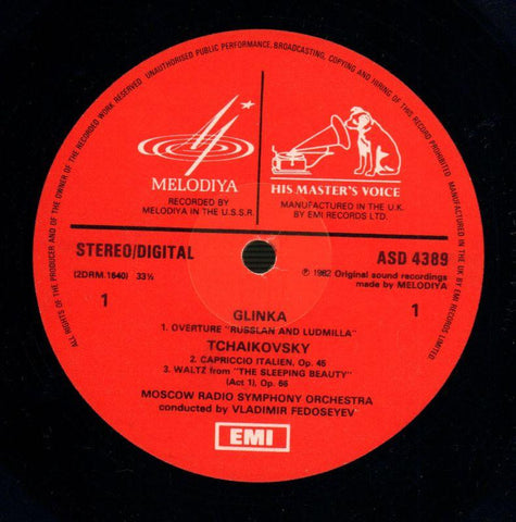Korsakov-Russian Orchestral Showpieces-EMI-Vinyl LP-VG+/Ex