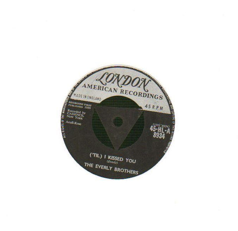 I Kissed You / Oh, What A Feeling-London-7" Vinyl