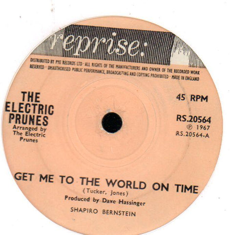 Get Me To The World On Time / Are You Lovin' Me-Reprise-7" Vinyl