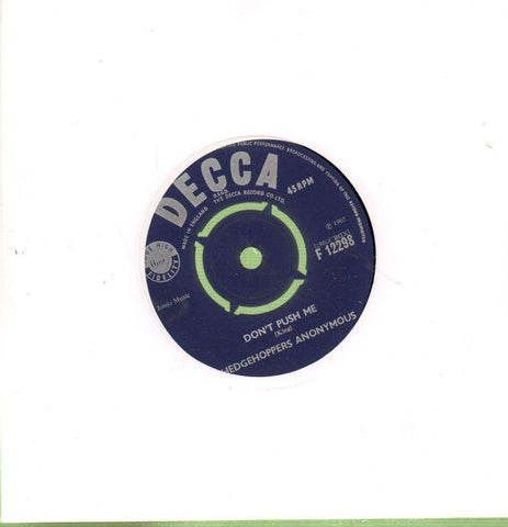 Don't Push Me-Decca-7" Vinyl