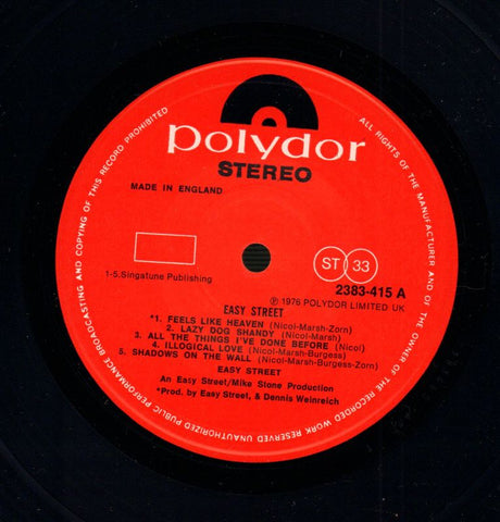 Easy Street-Polydor-Vinyl LP-Ex/VG+