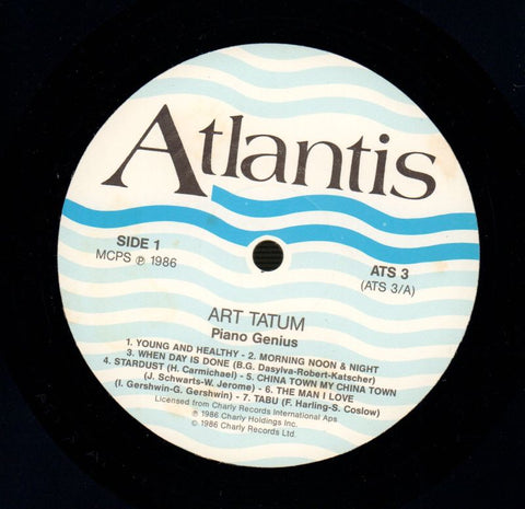 Pure Genius-Atlantis-Vinyl LP-Ex/Ex