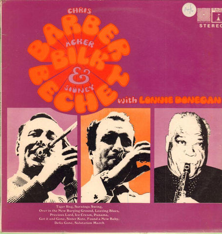 Bechet, Barber & Bilk-Saga-Vinyl LP
