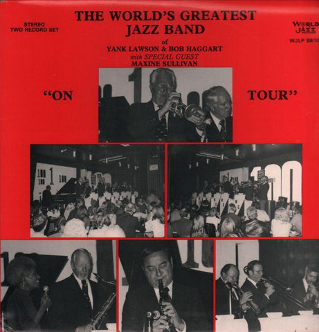 The World's Greatest Jazz Band On Tour-World Jazz-2x12" Vinyl LP Gatefold