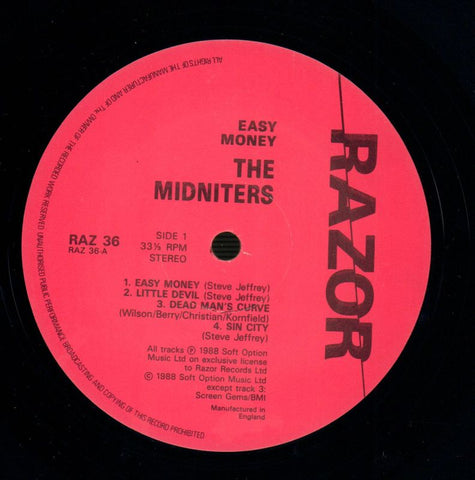 Easy Money-Razor-Vinyl LP-Ex/Ex