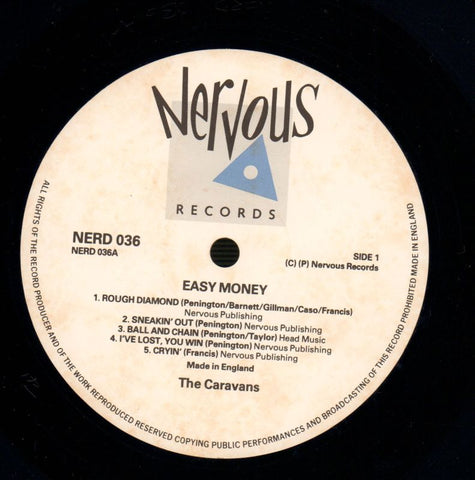 Easy Money-Nervous-Vinyl LP-Ex/Ex-