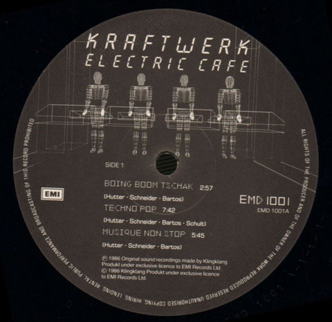 Electric Cafe-EMI-Vinyl LP Gatefold-VG/Ex