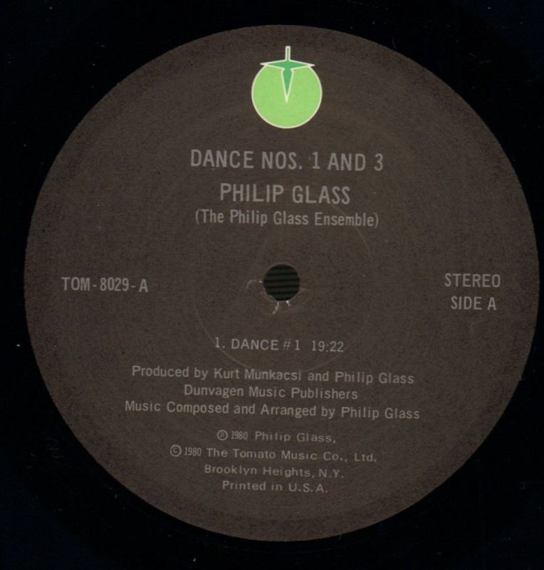 Dance No.1 And 3-Tomato-Vinyl LP-Ex+/NM-