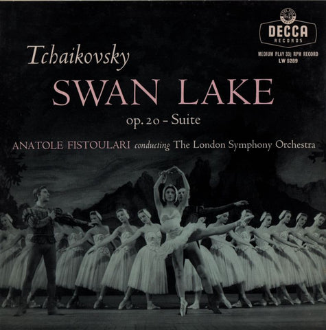 Swan Lake Op. 20-Decca-10" Vinyl