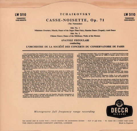 Casse-Noisette-Decca-10" Vinyl-Ex+/Ex+