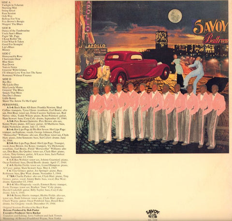 The Changing Face Of Harlem-Savoy-2x12" Vinyl LP Gatefold-VG+/VG+