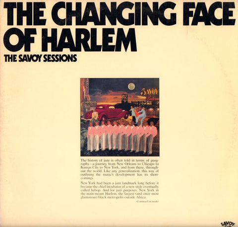 The Changing Face Of Harlem-Savoy-2x12" Vinyl LP Gatefold