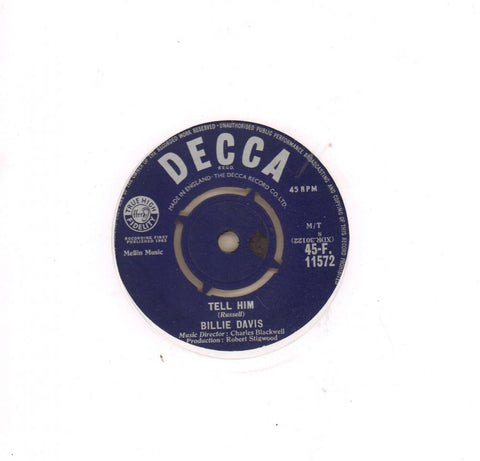 Tell Him-Decca-7" Vinyl