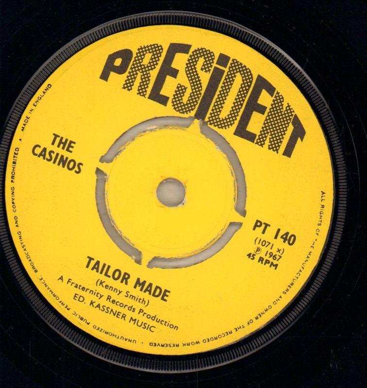 To Be Loved/ Tailor Made-President-7" Vinyl-Ex/Ex-