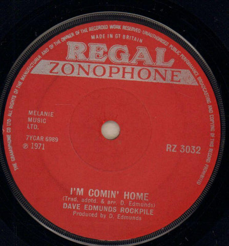 I'm Comin' Home / Country Roll-Regal-7" Vinyl
