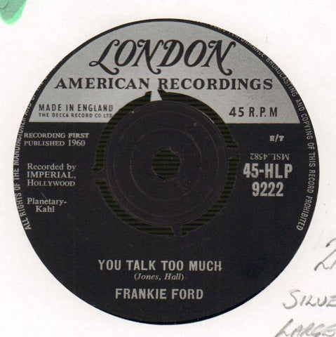 You Talk Too Much / If You've Got Troubles-London-7" Vinyl