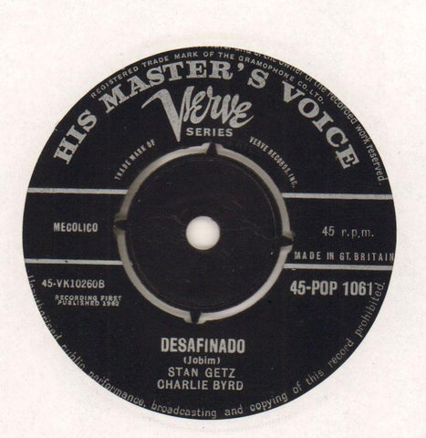 Jazz Theme From Dr Kildare/ Deafinado-HMV-7" Vinyl-Ex/Ex-