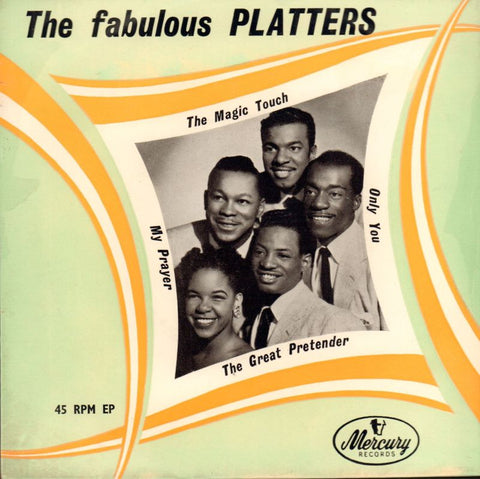 The Fabulous Platters EP-Mercury-7" Vinyl