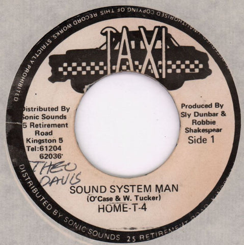 Sound System Man-Taxi-7" Vinyl