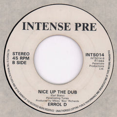 Nice It Up Again/ Nice Up The Dub-Intense Pre-7" Vinyl-VG/VG+