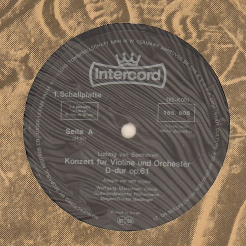 Violinkonzert Nr. 5/ Klaviersonaten-Intercord-5x12" Vinyl LP Box Set-Ex/Ex
