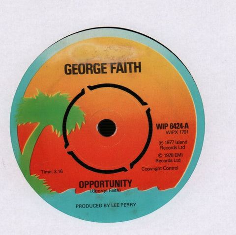 I've Got The Groove/ Opportunity-Island-7" Vinyl-Ex/G+