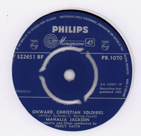 Onward, Christian Soldiers/ The Lord's Prayer-Philips-7" Vinyl