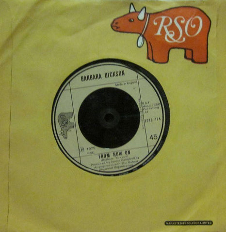 Barbara Dixon-From Now On-RSO-7" Vinyl