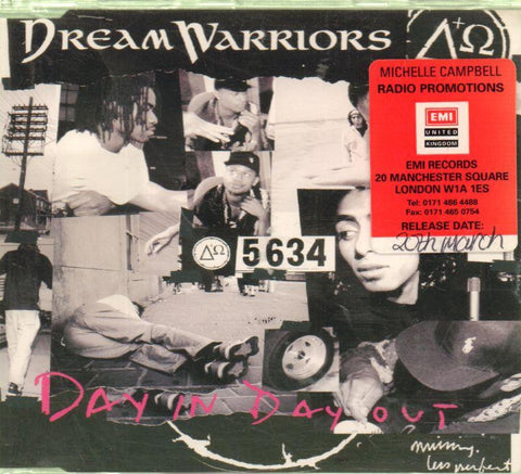 Dream Warriors-Day In Day Out-CD Single